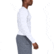 Under Armour UA HeatGear Armour Long Sleeve Compression Shirt - Mens, White, 3X-Large, 12574711003X