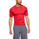 Under Armour UA HeatGear Armour Short Sleeve Compression Shirt - Men's, 3XL, Red, 12574686003X