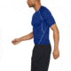 Under Armour UA HeatGear Armour Short Sleeve Compression Shirt - Men's, 2XL, Royal Blue, 12574684002X