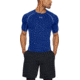 Under Armour UA HeatGear Armour Short Sleeve Compression Shirt - Men's, 2XL, Royal Blue, 12574684002X