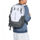 Under Armour UA Hustle 3.0L Backpack, White, One Size Fits All, 1294720100OSFA