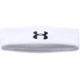 Under Armour UA Performance Headband, White, One Size Fits All, 1276990100OSFA