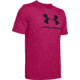 Under Armour UA Sportstyle Logo T-Shirt - Mens, Extra Large, Exuberant Pink, 1329590671XL