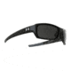 Under Armour UA Surge Sunglasses,Shiny Black Frame w/UA Wordmark,Gray Lens U8600033-5100