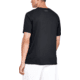 Under Armour UA Team Issue Wordmark Short Sleeve Shirt - Mens, Extra Large, Black, 1329582001XL