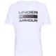 Under Armour UA Team Issue Wordmark Short Sleeve Shirt - Mens, Extra Large, White, 1329582100XL