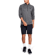 Under Armour UA Tech 1/2 Zip Long Sleeve Shirt - Mens, Carbon Heather, 3X-Large, 13284950903X