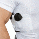 UnderTech Undercover Mens Concealment Holster V-Neck Coolux Shirt,White,XL T1275WH-XL