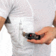 UnderTech Undercover Mens Travel Safe Crew Neck Shirt,White,2XL TS0293WT-2X