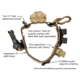 United States Tactical Operator Belt w/D-Ring, Coyote, Extra Large, UST-BLT00202DXL