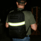 United States Tactical Reflective Elastic Belt, Yellow, UST-BLT00905