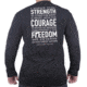 Urban Carry Strength Courage Freedom Long Sleeve, Black, Small UC-Sht091