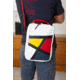 Urbn Chc Metis Bulletproof Bag, White/Black/Red/Blue/Yellow, Medium, METWHT/002