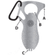 UST Tool A Long, Spork, Silver 20-12090