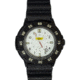 Uzi The Protector Tritium H3 Watch - White Dial, Rubber Strap Uzi-002-R Uzi-002-R Uzi-002-R