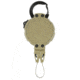 Vanquest Gear EXTREME Gear Retractor, Large w/ Carabiner Ring, Coyote Tan 99TREX-L-CARA-CT