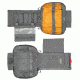 Vanquest Gear FATPack Gen-2 First Aid Trauma Pack,7x10, Wolf Gray, Medium 081271WG