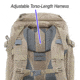 Vanquest Gear Ibex 35 Backpack, Coyote Tan, Large, 772135CT