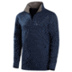 Vargo Mens Ls Zip Bedrock Blue Med TF-6B-19