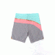 Vast Strata II Men's Boardshort, Mint Grey, B3245