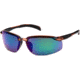 Venture Gear Waverton Safety Glasses w/Multi Mirror Lens, Brown, VGSBR1156DB