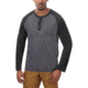 Vertx Action Weaponguard Henley - Mens, Heather Charcoal/Black, Large, F1 VTX1460 HCH/BK LARGE