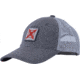 Vertx Cap w/ Red Shuriken, Ash Grey, One Size, F1 VTX9960 AGY NA