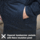 Vertx Integrity+ Insulated Jacket 2.0 - Mens, Black, Small, Regular, VTX-VTX8881BKSMALLREG