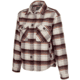 Vertx Lena Long Sleeve Shirt Jacket - Womens, Burnt Cherry Plaid, Large, F1 VTX7039 BRCP LARGE N/A