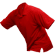 Vertx Men's Coldblack Short Sleeve Polo Shirt, Red, Size Medium VTX4000RDP-MEDIUM