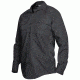 Vertx Mens Phantom Light Long Sleeve Mini Rip-Stop Poly/Cotton Shirt, Black, 2XSMALL REG F1 VTX8120 BK 2XSMALL REG