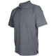 Vertx Mens S/S coldblackR Polo W Pencil Pocket, Grey, LARGE VTX4000GYP-LARGE
