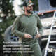 Vertx Merino Base Layer Hoody - Mens, Ranger Green, Small, VTX1529RGNSMALLNA