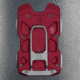 Vice Hardware F1 Wallet Red CF