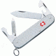 Victorinox Cadet Swiss Army Knife Silver Alox Ribbed