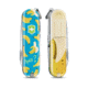 Victorinox Classic SD Small Pocket Knife with Scissors and Screwdriver, Banana Split, 58mm 0.6223.L1908US2