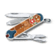Victorinox Classic SD Small Pocket Knife with Scissors and Screwdriver, Gingerbread Love, 58mm 0.6223.L1909US2