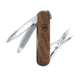 Victorinox Classic SD Wood Stainless Steel Swiss Army Knife, Walnut, 58mm, 0.6221.63-X1