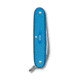 Victorinox Pioneer Alox Limited Edition 2020 Pocket Swiss Knife, Ribbed, Aqua Blue, 93mm, 0.8201.L20