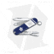 Victorinox Swiss Army Knife Classic SD Folding Knives, 1.55in, Blue/White Handle, Toronto Maple Leafs, Steel/Blue/White, 2.25in, BHQ-205629