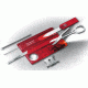Victorinox SwissCard Lite White Light Swiss Army Multi Tools Ruby 0.7300.T-X2