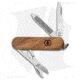 Victorinox Classic SD Swiss Army Pocket Multi-Tool, 1.50in, Wood, Wood Handle, Wood/Gray, 2.25 inch, BHQ-100900