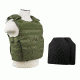 Vism Expert Plate Carrier Vest w/2 10x12in Level IIIA Shooters Cut Hard Ballistic Panels, Green, Large BUCCVPCVX2963G-A