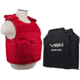 VISM Expert Plate Carrier Vest w/Two 11X14 LVL IIIA Shooters Cut Soft Ballistic Panels, Med-2XL, Red, BSLCVPCVX2963R-A