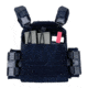 VISM Quick Release Laser Cut Plate Carrier, 11x14in, Black, CVLCQRL3055B