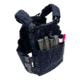 VISM Quick Release Laser Cut Plate Carrier, 11x14in, Black, CVLCQRL3055B
