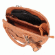 Vism Small Dome Crossbody Bag, Brown, BWR002