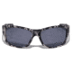 VISM VBP0161 Rectangle Sunglasses, Camo Frame, Black Lens, Camo, VBP0161