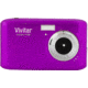 Vivitar 14.1 Megapixel F128 HD Digital Camera Kit w/4 GB Card, Case, Tripod - Purple VF128-PUR/KIT-PR 