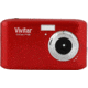 Vivitar 14.1 Megapixel F128 HD Digital Camera Kit w/4 GB Card, Case, Tripod - Red VF128-RED/KIT-PR 